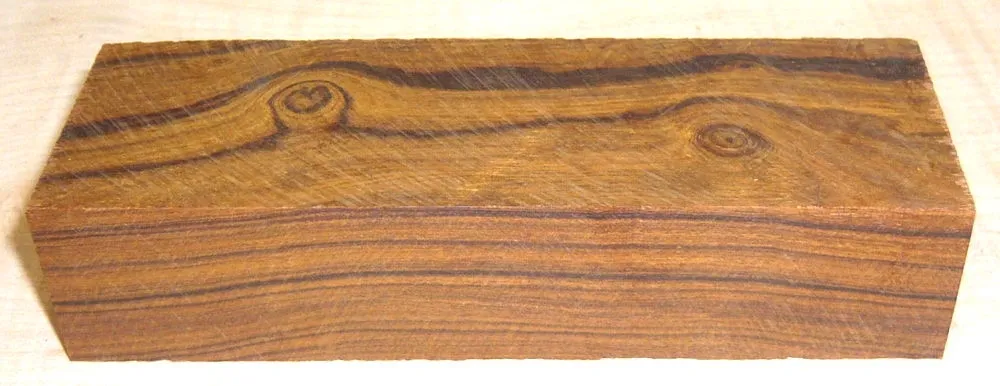Wüsteneisenholz HC Griffblock 125 x 42 x 30 mm