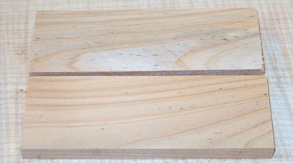 Zypresse, Mittelmeer-Zypresse Griffschalen 120 x 40 x 10 mm