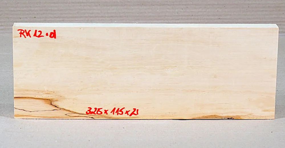 Rk012 Rosskastanie Maser gestockt Brettchen 325 x 115 x 21 mm