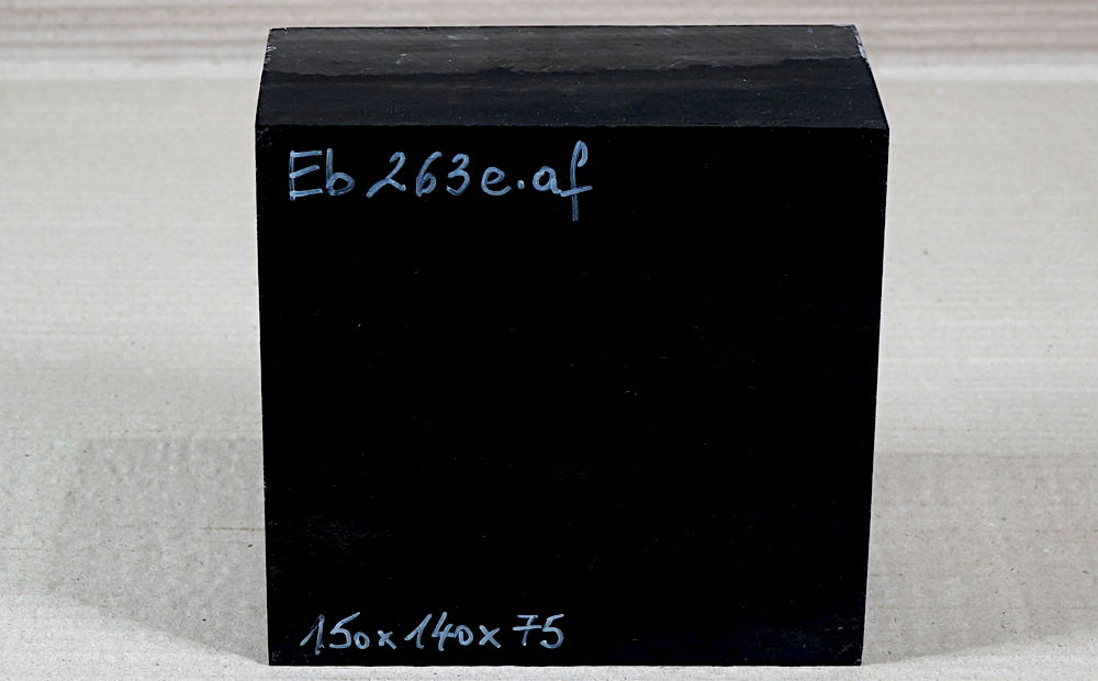 Eb263 Ebenholz Block 150 x 140 x 75 mm