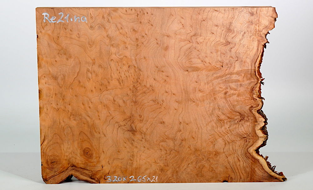 Re021 Redwood Maser, Sequoia Vavona Maser Brettchen 330 x 265 x 21 mm