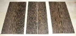 Palmenholz schwarz Folder-Griffschalen 120 x 40 x 4 mm