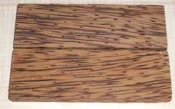 Palmenholz rot Messergriffschalen 120 x 40 x 10 mm