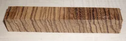 Zebrawood Cross Cut Pen Blank 120 x 20 x 20 mm