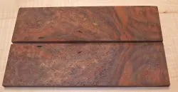Walnut Burl, Black Walnut Folder Knife Scales 120 x 40 x 4 mm