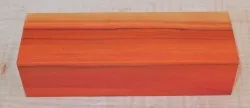 Peroba Rosa, Salmon Wood Knife Block  120 x 40 x 30 mm