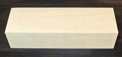 Hackberry Tree Wood Knife Block 120 x 40 x 30 mm