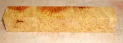 Box Elder Burl, Ash-leaved Maple Burl Pen Blank 120 x 20 x 20 mm