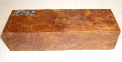 2202 Wüsteneisenholz Maser Griffblock 120 x 39 x 29 mm