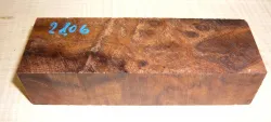 2206 Desert Ironwood Burl Knife Block 120 x 39 x 29 mm