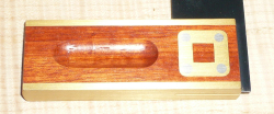 Möbeltischler-Präzisionswinkel 150 mm Blutholz, Bloodwood