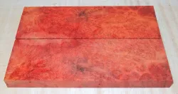 Amboyna Burl Knife Scales 120 x 40 x 10 mm