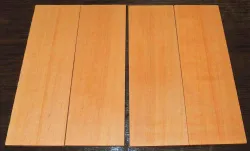 Birnbaum ungedämpft Folder-Griffschalen 120 x 40 x 4 mm