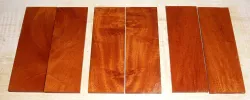 Mahagoni, Honduras (Swietenia) Folder-Griffschalen 120 x 40 x 4 mm