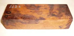 2372 Wüsteneisenholz Maser Griffblock 120 x 40 x 30 mm