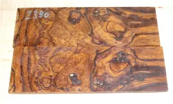 2390 Desert Ironwood Burl Folder Scales 120 x 40 x 4 mm
