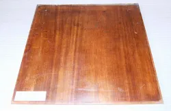 Ma505 Antique Mahogany veneered Board 19th Century 420 x 440 x 9 mm