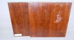 Ma505 Antike Mahagoni-Füllung furniert Patina 19. Jhdt. 420 x 440 x 9 mm