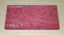 Am140 Purple Heart, Amaranth Small Board 150 x 80 x 10 mm