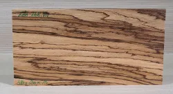 Zeb168 Zebrawood Board 380 x 200 x 15 mm