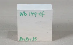 Wb149 Weißbuche Block 80 x 80 x 35 mm