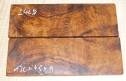 2408 Desert Ironwood Burl Knife Scales 130 x 45 x 9 mm