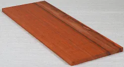 Pad041 Padauk, Coral Wood Small Board 405 x 145 x 10 mm