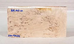 Bik103 Karelian Birch Burl Small Board 250 x 130 x 26 mm