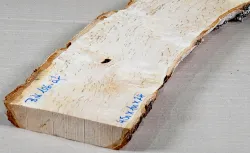 Bik106 Karelian Birch Burl Board 450 x 100 x 24 mm