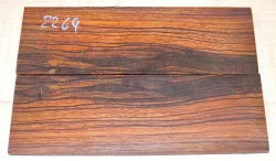 2264 Desert Ironwood HC Folder Knife Scales 130 x 40 x 4 mm