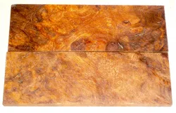 2472 Wüsteneisenholz Maser Folder-Griffschalen 120 x 40 x 6 mm
