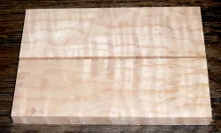 Quilted Maple Knife Scales 120 x 40 x 10 mm