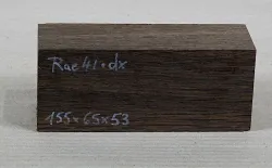 Rae041 Smoked Oak Blank 155 x 65 x 53 mm