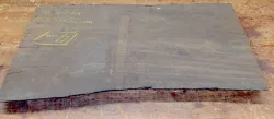 Mo970 Bog Oak Tabletop Board XL Epoxy Resin 1000 x 530 x 52 mm