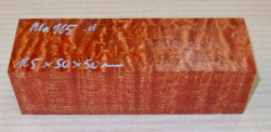 Ma165 Mahogany Pommelé Pepper Mill Blank 165 x 48 x 48 mm
