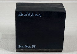Eb262 Ebenholz Block 150 x 140 x 75 mm