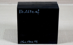 Eb263 Ebony Block 150 x 140 x 75 mm