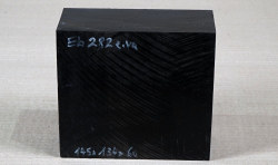 Eb282 Ebenholz Block 145 x 134 x 60 mm