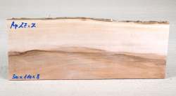 Ap027 Apple Wood Small Board 300 x 110 x 8 mm