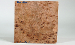 Rue068 Elm Burl Small Board 200 x 200 x 5 mm