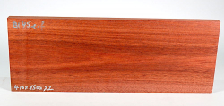 Bl045 Bloodwood Satiné Board 410 x 150 x 22 mm