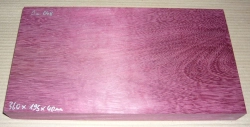 Am048 Purple Heart, Amaranth Blank 260 x 195 x 40 mm