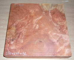 Re026 Redwood Burl, Sequoia Vavona Burl  220 x 220 x 42 mm