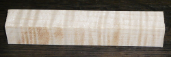 Fiddleback Maple, Curly Maple Pen Blank 120 x 20 x 20 mm