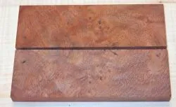 Walnut Burl, Black Walnut Knife Scales 120 x 40 x 10 mm