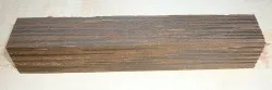 Palm Wood, Black Palmyra Pen Blank 120 x 20 x 20 mm