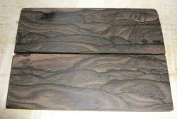 Ziricote Griffschalen 120 x 40 x 10 mm